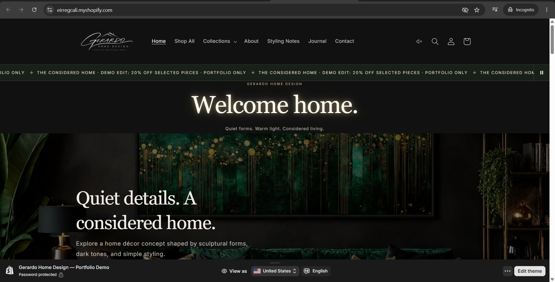 Project Work 2 Image Shopify Work Samples & Demo Projects | Gerardo Caliguiran — Shopify VA ...